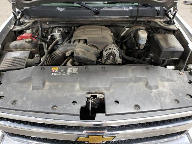 3GCPKSE36BG205263 - 2011 CHEVROLET SILVERADO K1500 LT SILVER photo 11