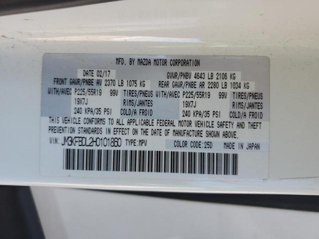 JM3KFBDL2H0101860 - 2017 MAZDA CX-5 GRAND TOURING WHITE photo 13