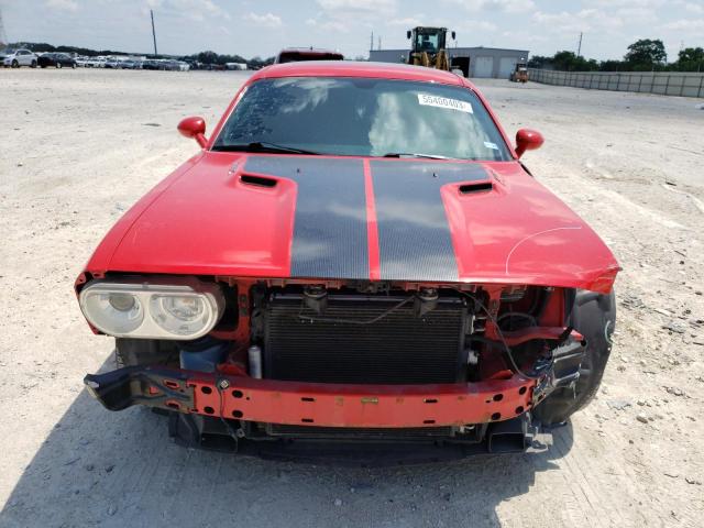 2B3LJ74W79H570637 - 2009 DODGE CHALLENGER SRT-8 RED photo 5