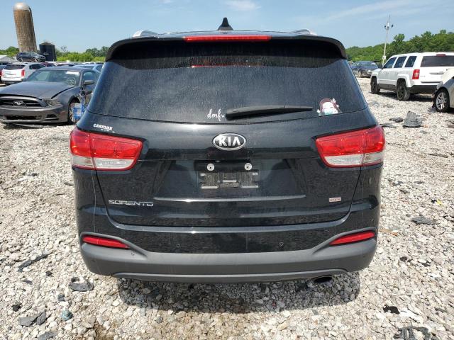 5XYPG4A31HG187670 - 2017 KIA SORENTO LX BLACK photo 6