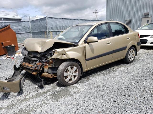 KNADE223096536430 - 2009 KIA RIO BASE GOLD photo 1