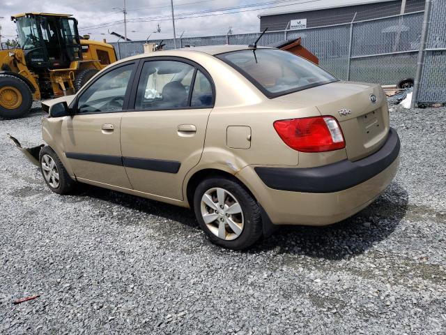 KNADE223096536430 - 2009 KIA RIO BASE GOLD photo 2