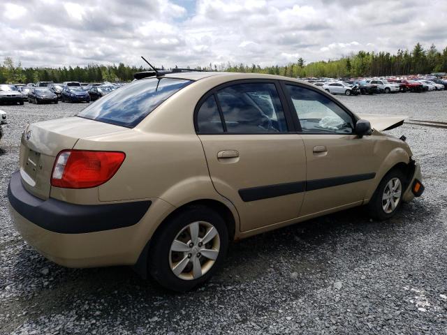 KNADE223096536430 - 2009 KIA RIO BASE GOLD photo 3