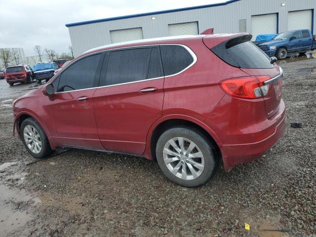 LRBFX2SA8JD002840 - 2018 BUICK ENVISION ESSENCE Червоний фото 2