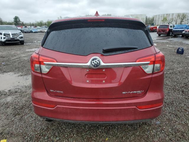 LRBFX2SA8JD002840 - 2018 BUICK ENVISION ESSENCE Червоний фото 6