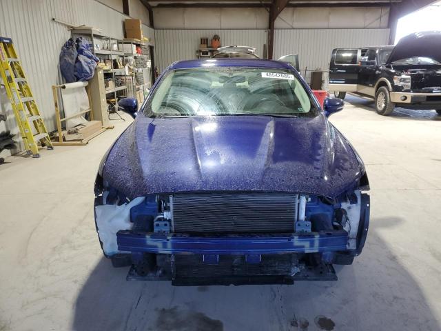 1FA6P0HD9G5126325 - 2016 FORD FUSION SE BLUE photo 5