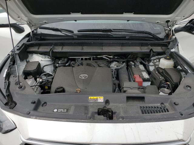 5TDGZRBH6MS140424 - 2021 TOYOTA HIGHLANDER XLE 白色 照片 12