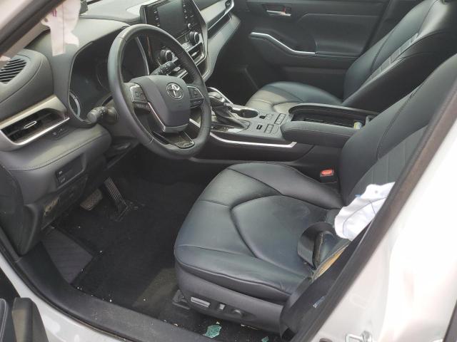 5TDGZRBH6MS140424 - 2021 TOYOTA HIGHLANDER XLE 白色 照片 7