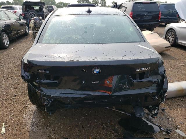 3MW5R7J01N8C50389 - 2022 BMW 330XI შავი ფოტო 6