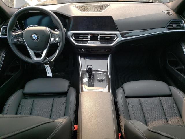 3MW5R7J01N8C50389 - 2022 BMW 330XI შავი ფოტო 8