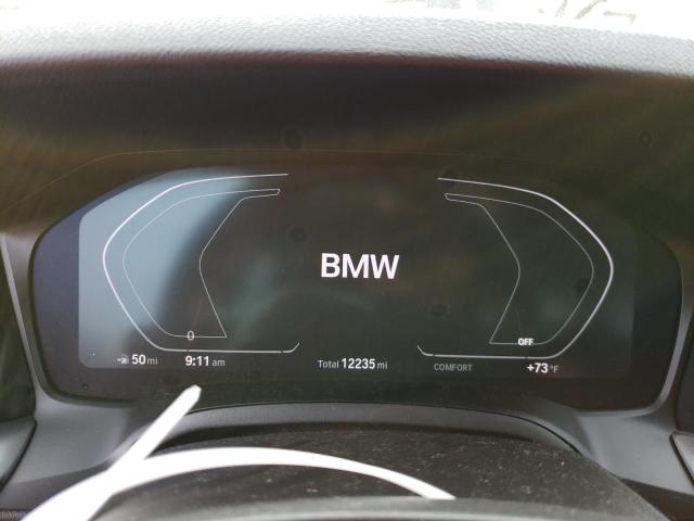 3MW5R7J01N8C50389 - 2022 BMW 330XI შავი ფოტო 9