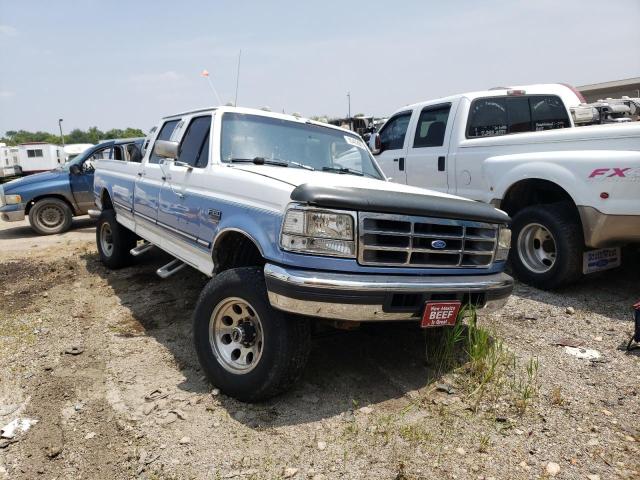 1FTJW36F6TEB46555 - 1996 FORD F350 TWO TONE photo 4