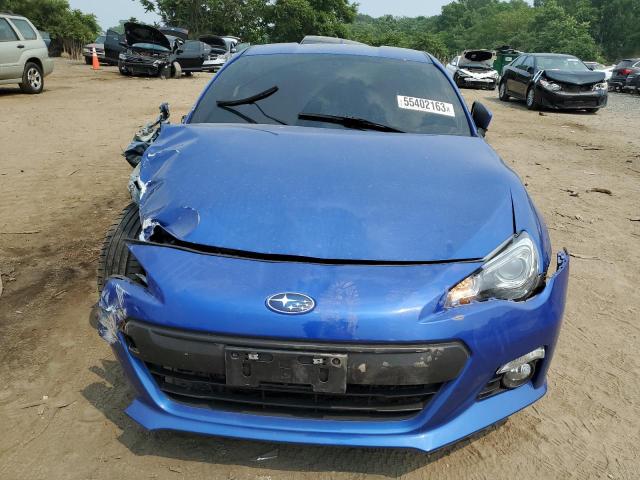 JF1ZCAC14F9604895 - 2015 SUBARU BRZ 2.0 LIMITED BLUE photo 5