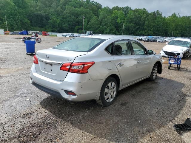 3N1AB7AP8GL640055 - 2016 NISSAN SENTRA S SILVER photo 3