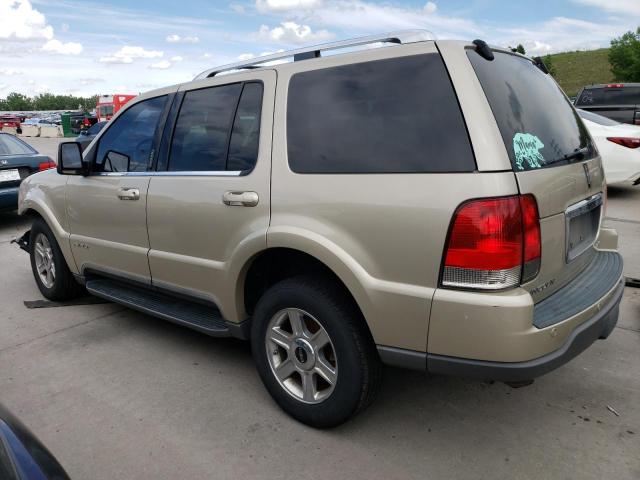 5LMEU88H64ZJ48747 - 2004 LINCOLN AVIATOR 金色 照片 2