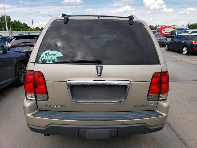 5LMEU88H64ZJ48747 - 2004 LINCOLN AVIATOR 金色 照片 6