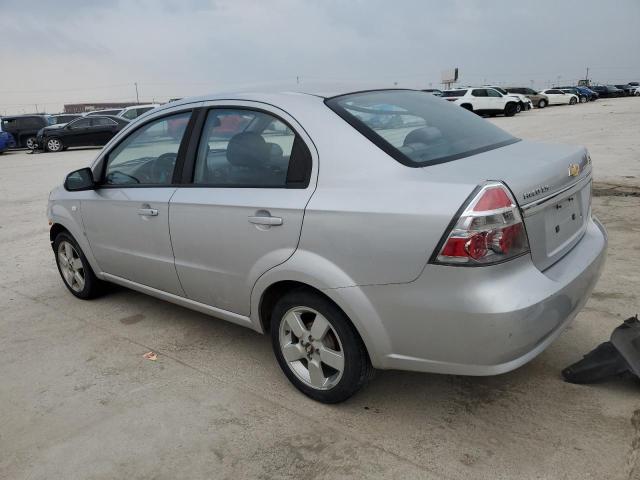 KL1TD56678B200133 - 2008 CHEVROLET AVEO BASE SILVER photo 2