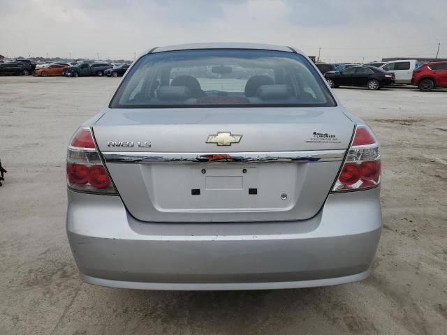 KL1TD56678B200133 - 2008 CHEVROLET AVEO BASE Gümüş foto 6