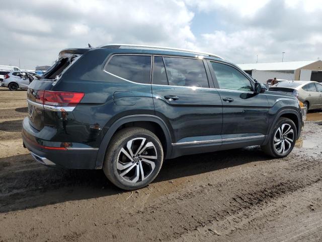 1V2BR2CA3NC513441 - 2022 VOLKSWAGEN ATLAS SEL GREEN photo 3