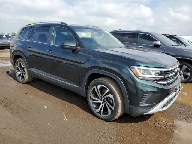 1V2BR2CA3NC513441 - 2022 VOLKSWAGEN ATLAS SEL GREEN photo 4