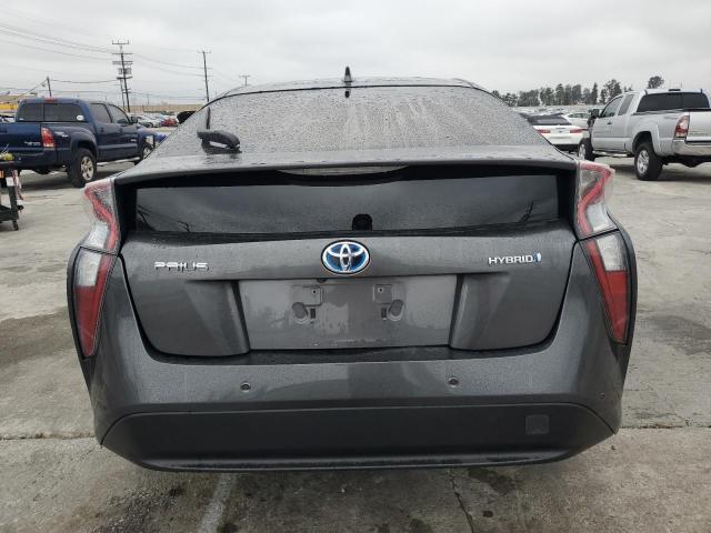 JTDKARFU8H3044004 - 2017 TOYOTA PRIUS GRAY photo 6