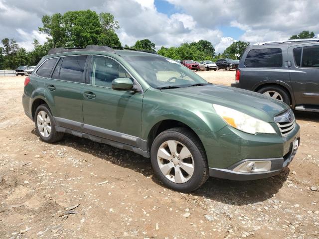 4S4BRCCC0B3351865 - 2011 SUBARU OUTBACK 2.5I PREMIUM GREEN photo 4