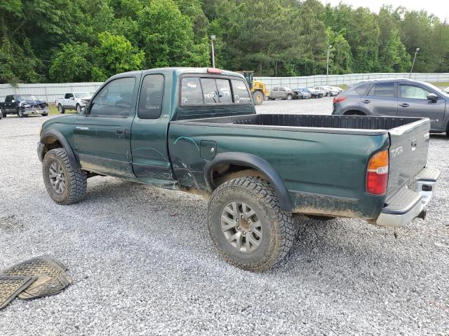 4TASN92N5YZ590240 - 2000 TOYOTA TACOMA XTRACAB PRERUNNER მწვანე ფოტო 2