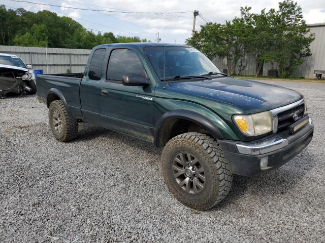 4TASN92N5YZ590240 - 2000 TOYOTA TACOMA XTRACAB PRERUNNER მწვანე ფოტო 4