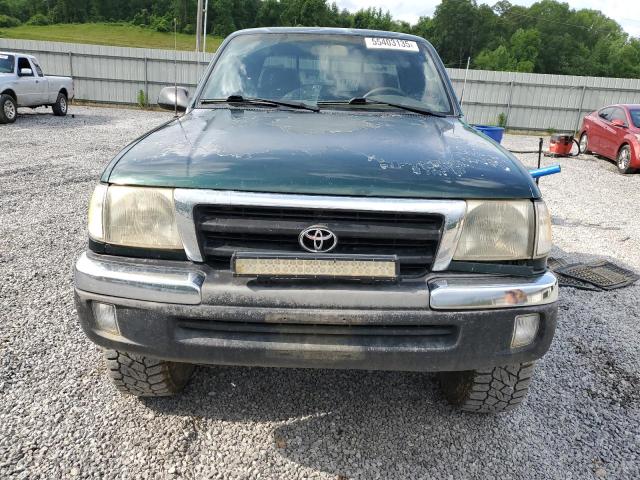 4TASN92N5YZ590240 - 2000 TOYOTA TACOMA XTRACAB PRERUNNER მწვანე ფოტო 5
