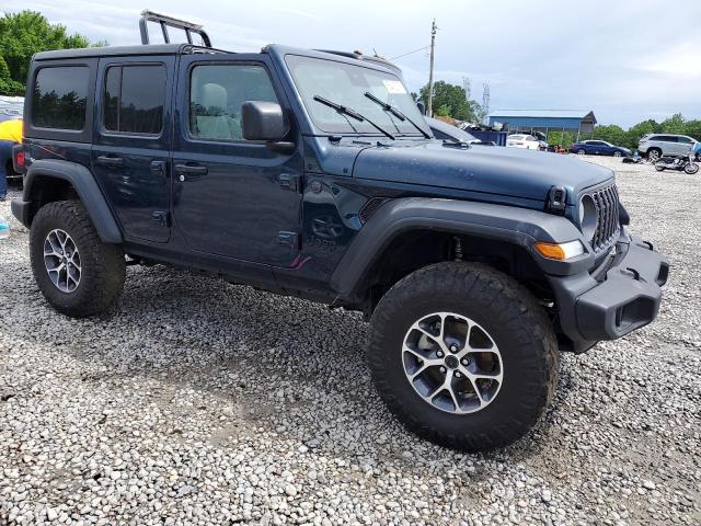 1C4PJXDN1SW508861 - 2025 JEEP WRANGLER SPORT BLUE photo 4