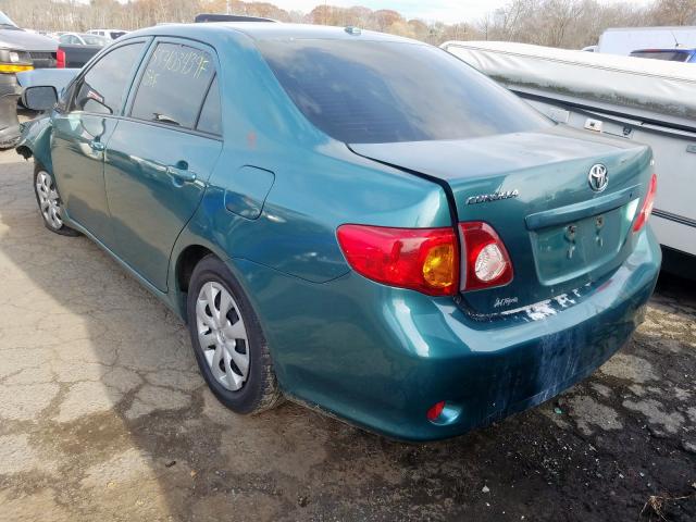 1NXBU40E09Z137487 - 2009 TOYOTA COROLLA BASE  照片 3