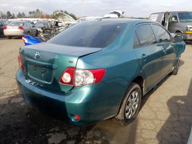 1NXBU40E09Z137487 - 2009 TOYOTA COROLLA BASE  照片 4