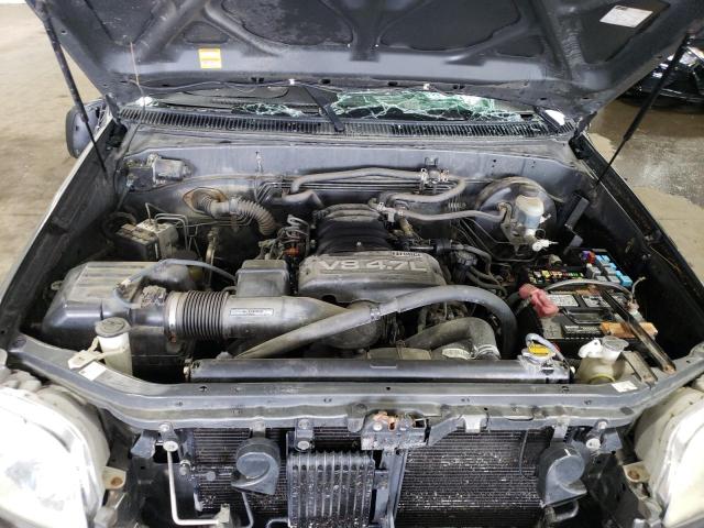 5TBBT44176S476626 - 2006 TOYOTA TUNDRA ACCESS CAB SR5 GRAY photo 11