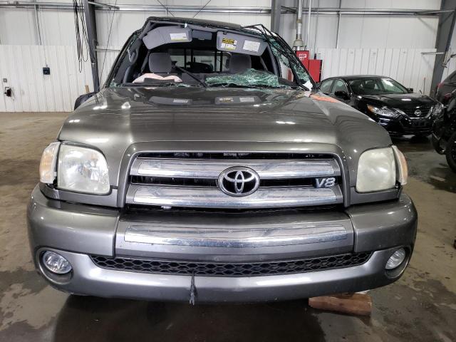 5TBBT44176S476626 - 2006 TOYOTA TUNDRA ACCESS CAB SR5 GRAY photo 5