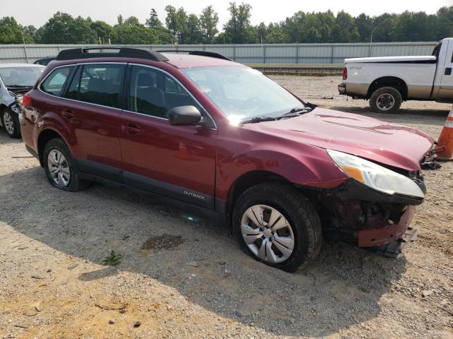 4S4BRBAC1D3318504 - 2013 SUBARU OUTBACK 2.5I BURGUNDY photo 4