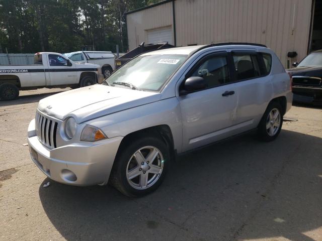 1J8FF47W77D413586 - 2007 JEEP COMPASS SILVER photo 1