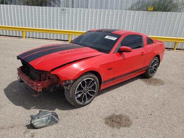 1ZVBP8CF8D5284325 - 2013 FORD MUSTANG GT TWO TONE photo 1