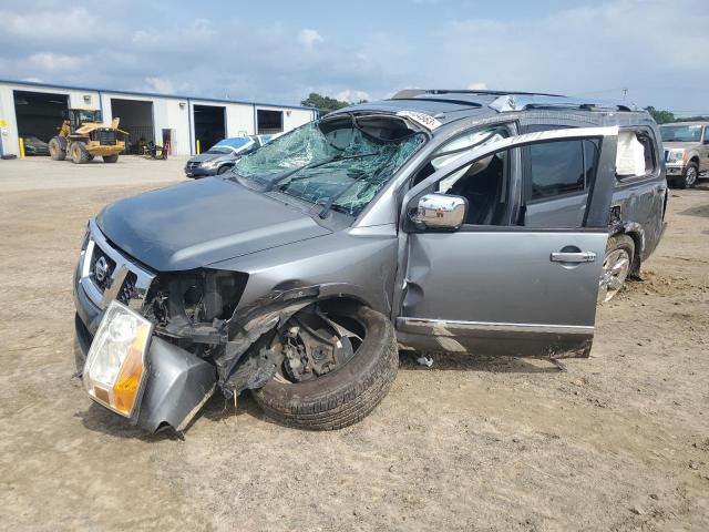 5N1BA0NF2DN615124 - 2013 NISSAN ARMADA PLATINUM GRAY photo 1