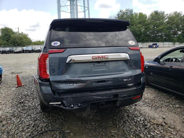 1GKS2GKD0MR465721 - 2021 GMC YUKON XL K1500 SLT GRAY photo 6