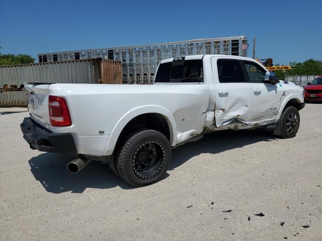 3C63RRJL4KG533927 - 2019 RAM 3500 LARAMIE WHITE photo 3