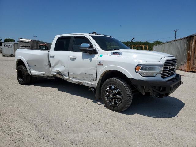 3C63RRJL4KG533927 - 2019 RAM 3500 LARAMIE WHITE photo 4