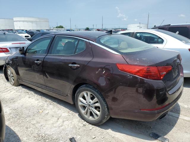 KNAGN4A70B5099036 - 2011 KIA OPTIMA EX BURGUNDY photo 2