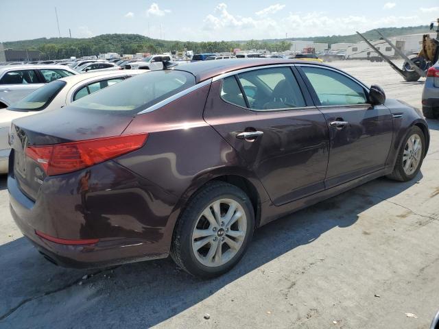 KNAGN4A70B5099036 - 2011 KIA OPTIMA EX BURGUNDY photo 3