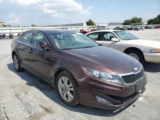 KNAGN4A70B5099036 - 2011 KIA OPTIMA EX BURGUNDY photo 4