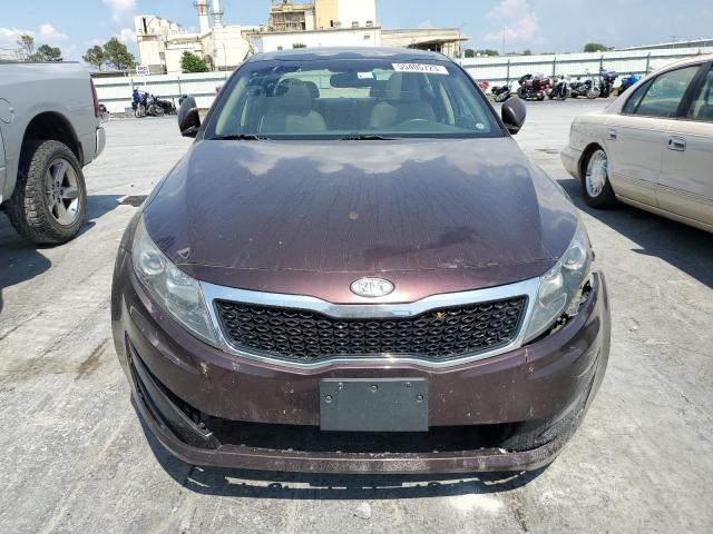 KNAGN4A70B5099036 - 2011 KIA OPTIMA EX BURGUNDY photo 5