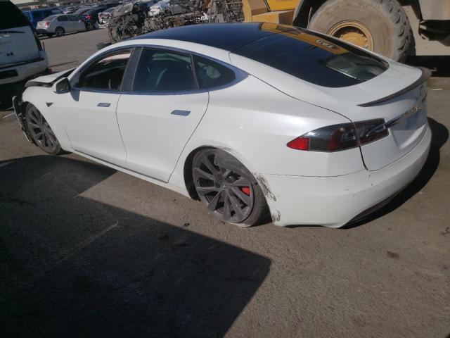 5YJSA1E48LF404418 - 2020 TESLA MODEL S Սպիտակ լուսանկար 2