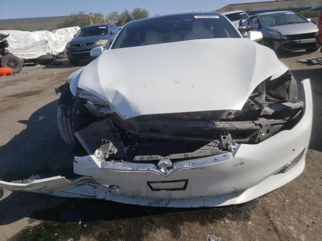 5YJSA1E48LF404418 - 2020 TESLA MODEL S Սպիտակ լուսանկար 5