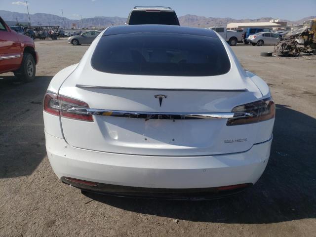 5YJSA1E48LF404418 - 2020 TESLA MODEL S Սպիտակ լուսանկար 6