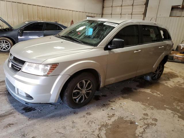 3C4PDCAB2CT198608 - 2012 DODGE JOURNEY SE SILVER photo 1