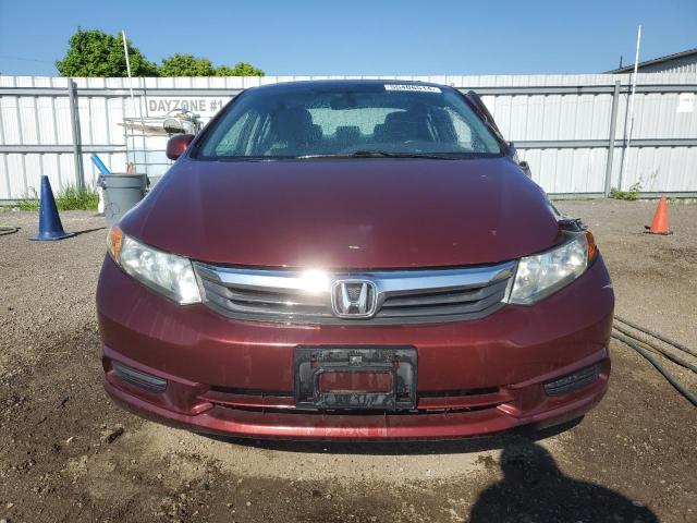 2HGFB2F97CH017157 - 2012 HONDA CIVIC EXL 栗色 照片 5